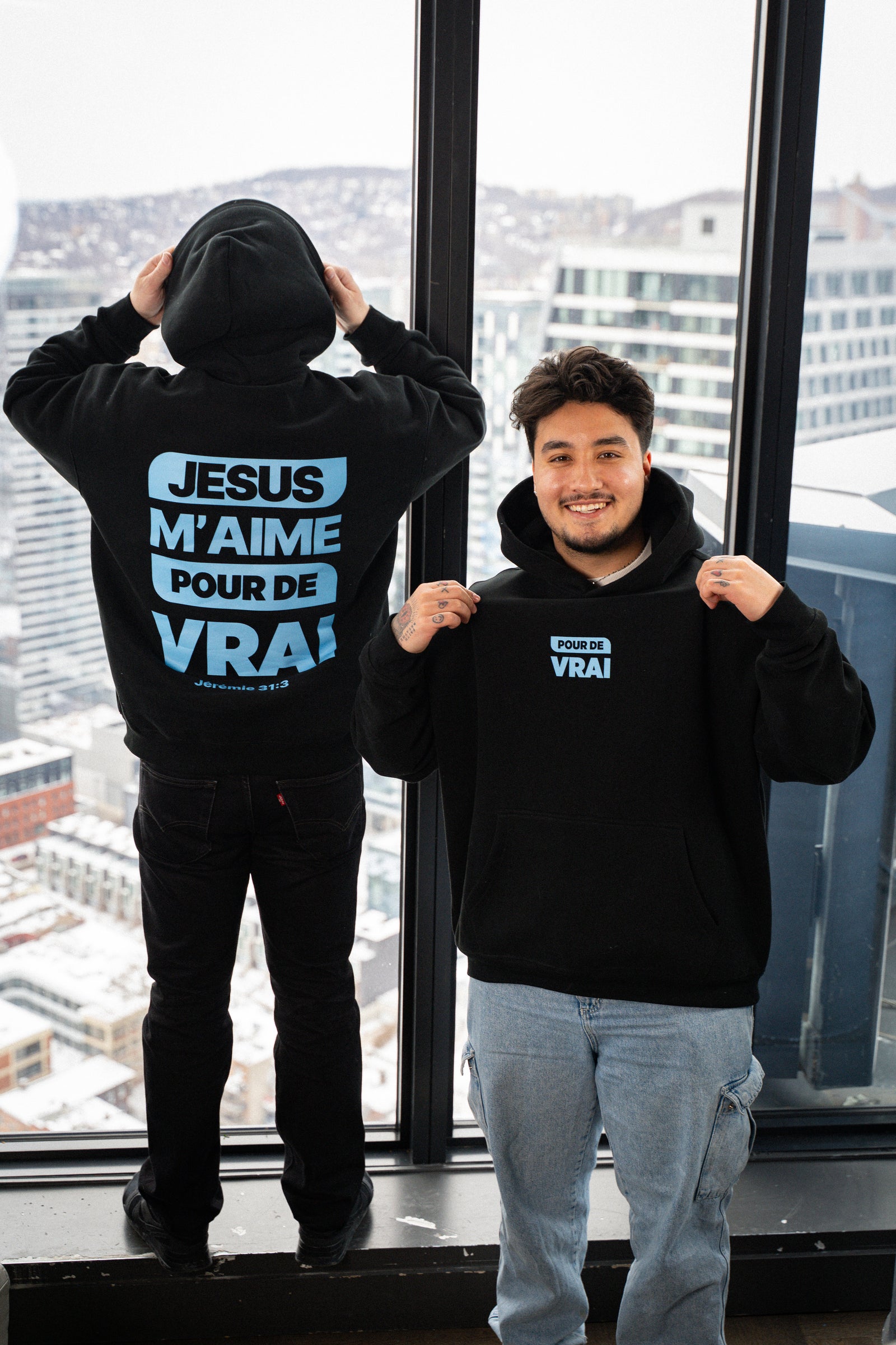 JÉSUS M’AIME Pour De Vrai - Hoodie