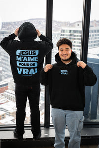 JÉSUS M’AIME Pour De Vrai - Hoodie